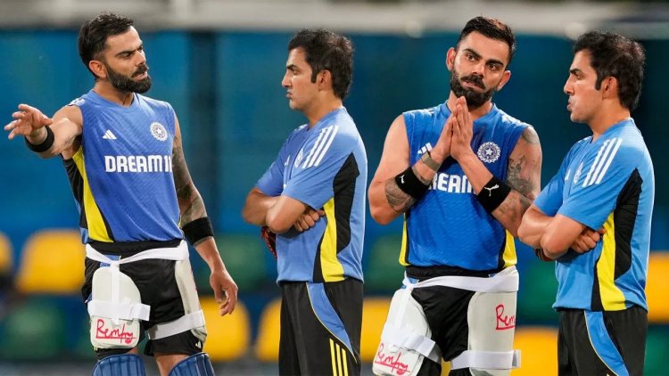 Gautam Gambhir Oversees Virat Kohli and Rohit Sharma’s Intense Net Session