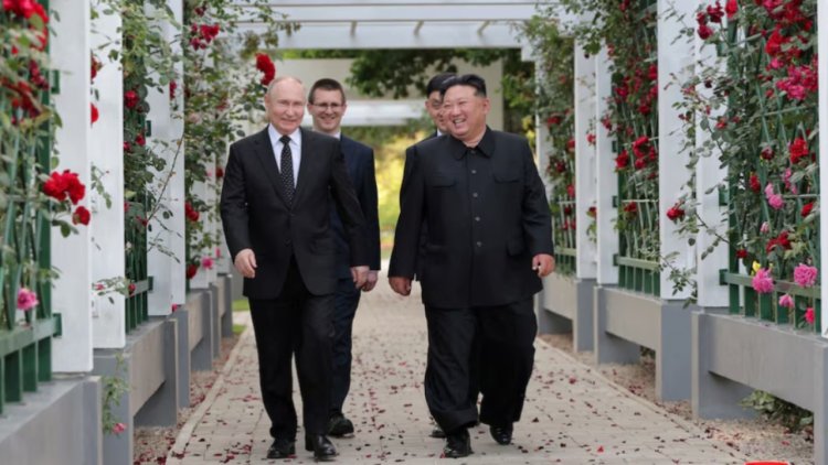 North Korea's Kim and Russia's Putin vow deeper ties on Korean liberation day