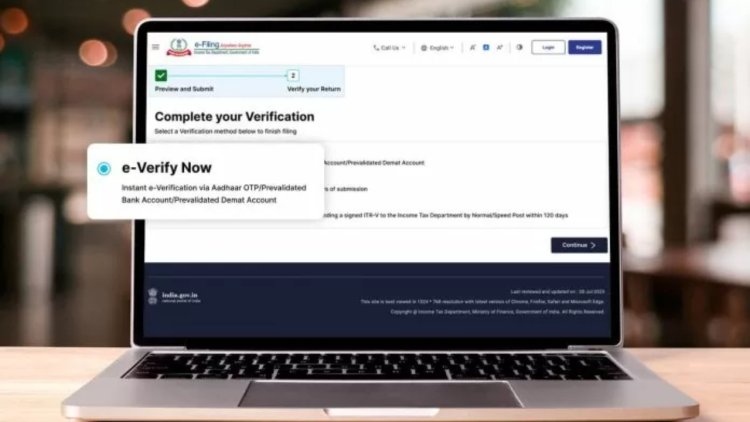 ITR Verification: 10 days left for ITR verification, if missed, refund will be stuck and you will have to pay fine